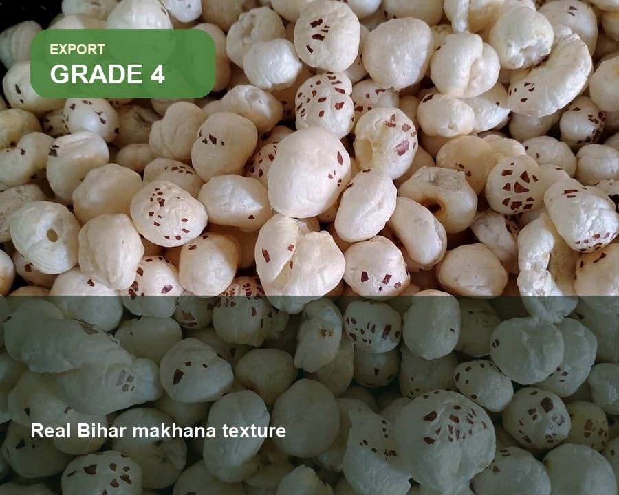 AGRINOVA EXPORTS grade 4 makhana