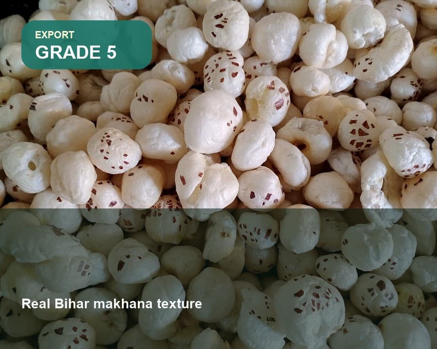 Grade 5 makhana